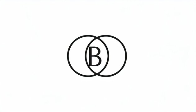 Monogram logo featuring interlocking circles and letter B.