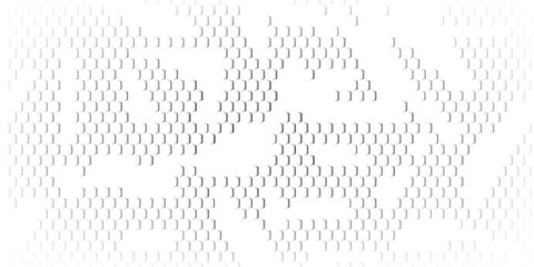 Fishing or soccer net. Repeated hexagon pattern. Black wired mesh texture isolated on white background. © fathor