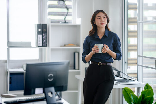Portrait of creative startup woman at workplace
