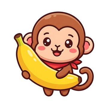 Cute Monkey Cartoon