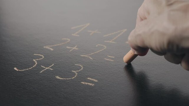Solving primary school math exercises