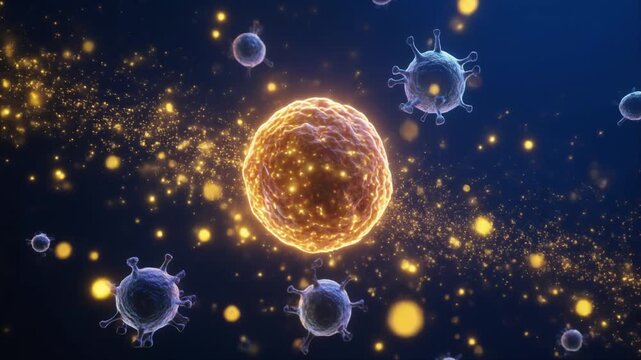 Nanoparticle Targeted Drug Delivery to Human Cell