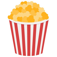 cartoon illustration of a popcorn bucket  © GOOKKIK