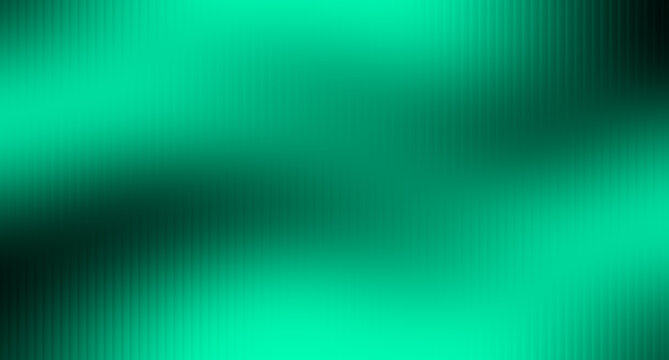 Abstract Green Gradient Noise Background with Vertical Lines, Soft Glow, Dark Texture and Modern Digital Background