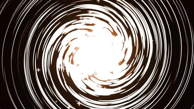 Bright vortex energy swirl abstract background animation