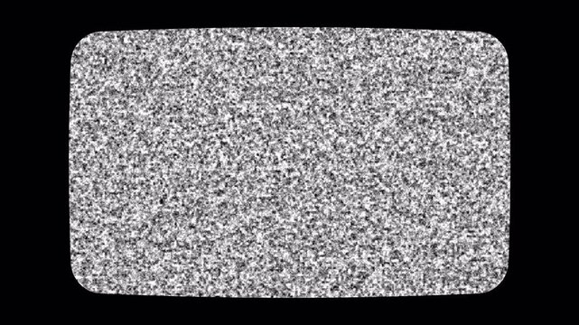 Analog Horror VHS Static Noise Screen Distortion Overlay for Creepy Found Footage and Paranormal Mystery Video Projects 4k video animation seamless loop