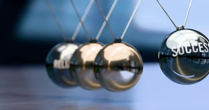 Success is created by reliability. Elegant metaphor for reliability leading to success. Mutual and self inforcing link between reliability and success. No AI, created by humans for humans.