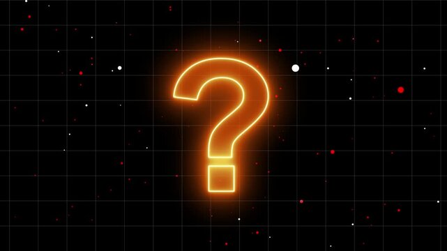 red question mark