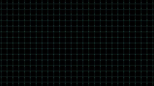 Animated background grid with twinkling dots at intersections. 4k video