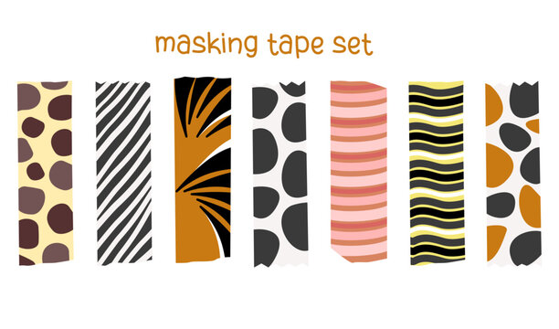 Masking tape set washi tape journal planner scrapbook 