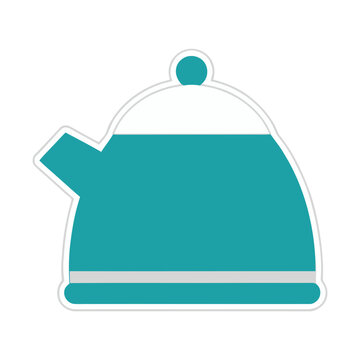 Teapot with liquid