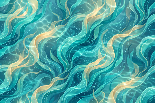Underwater Kelp Pattern