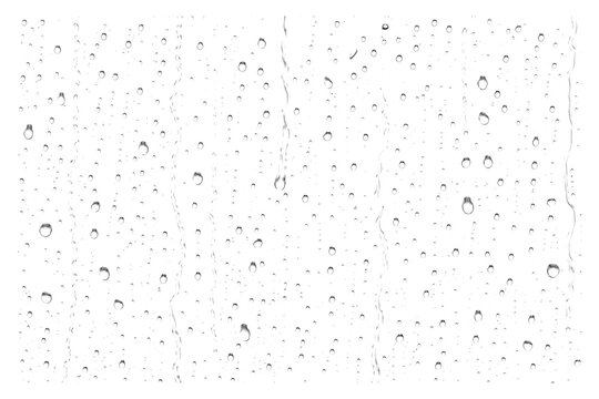 raindrops on glass
