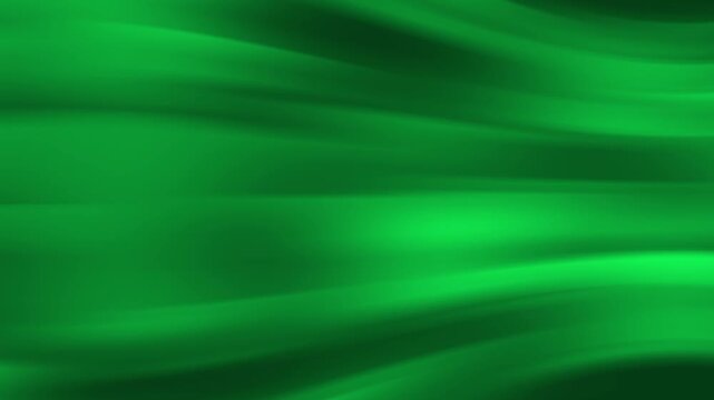 Bright emerald smooth gradient waves, blurred abstract soft flowing motion background art perfect for dynamic design projects. Suitable for digital backgrounds and web graphics.