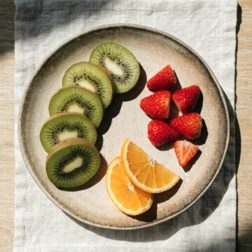 vibrant still life photograph of a woven rattan 