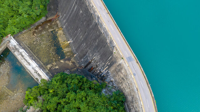 July 1 2026. Hong Kong Tai Tam Tuk Reservoir Dam