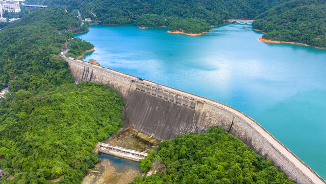 July 1 2026. Hong Kong Tai Tam Tuk Reservoir Dam