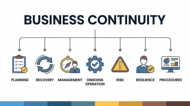 Banner Business continuity planning concept
