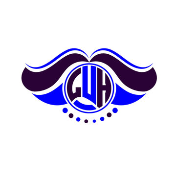 LUH letter logo creative design. LUH unique design