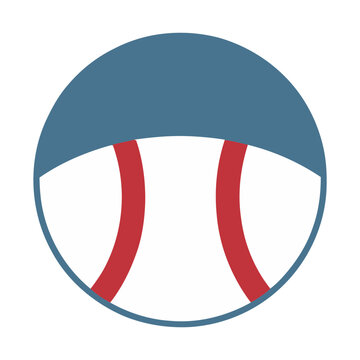 Stylized Baseball Icon