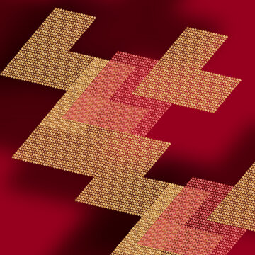new red arrow abstract background