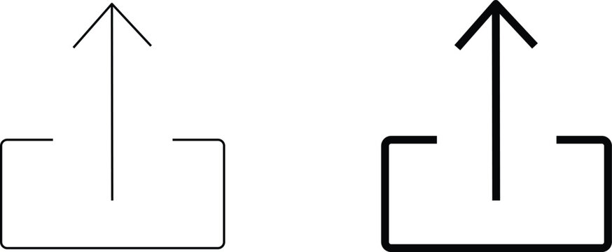 Export button icon from user interface collection
upload icon set