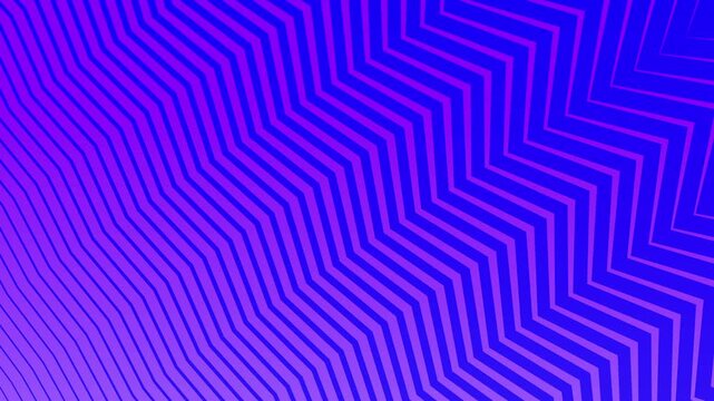 Abstract flowing wave pattern in vibrant blue gradient. Dynamic seamless motion graphic with smooth undulating lines for modern design.