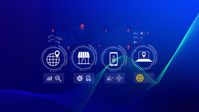 LOCAL SEO. Local business reviews and customer feedback system, showcasing star ratings for small businesses, Digital marketing, local SEO, consumer experience in online business reviews. not ai