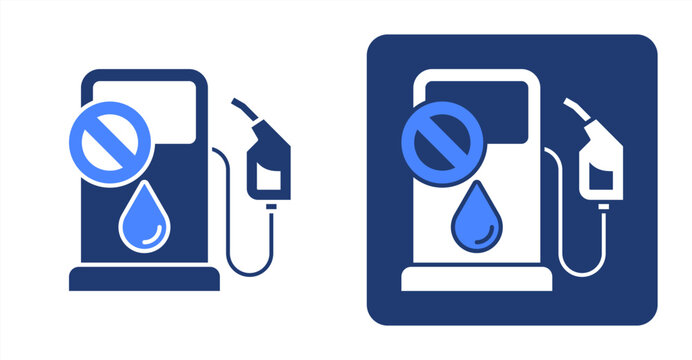 Export Control icon, with contrast background.