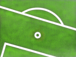 Césped campo de fútbol grass soccer area © Diego