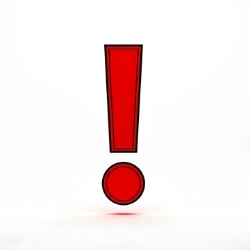 Red exclamation mark symbol