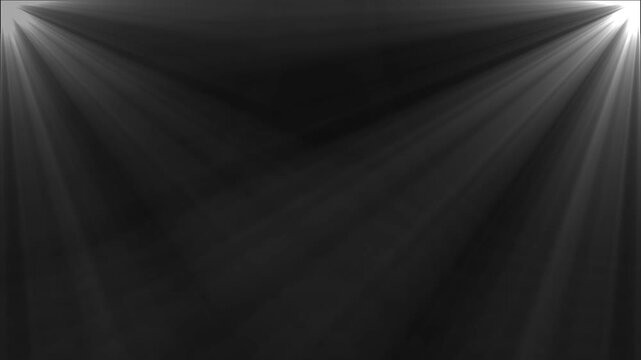 Dramatic spotlight rays through dark theater curtain cinematic stage lighting effect theater spotlight