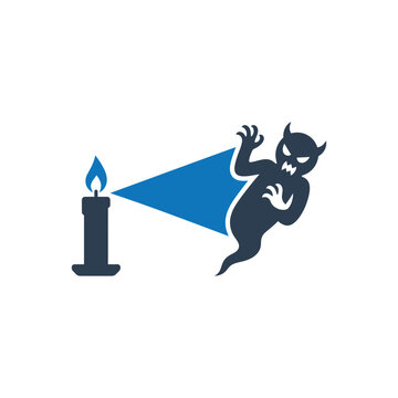 Holy Candle Repelling Spirit Icon