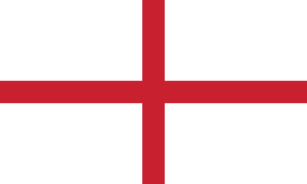 3d flag of england, flag  bunting of england, flag of england