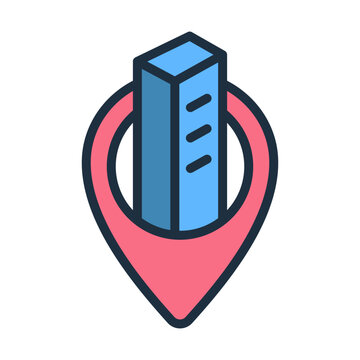 Landmark Icon - Lineal Color