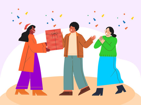 Festive Blitz Concept Illustration Illustration Vector Style