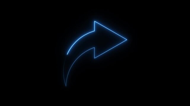 Navigation layout direction graphic draws smooth white curved boundary paths on black. UI design template configuration tools apply a navigation layout direction graphic loop.