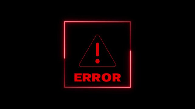System error message prompts display critical terminal connection blockades on black. Network defense software dashboards integrate a system error message prompts display.