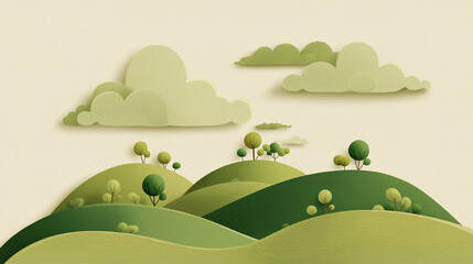 Fototapeta premium World Environment Day Green Vector Design with Eco Earth, Leaves and Sustainable Nature Concept, Poster and Banner Vector Illustration