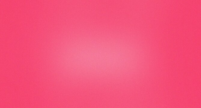 Solid pink background, with subtle radial, gradient, light center, vignette, and soft, grainy texture for use