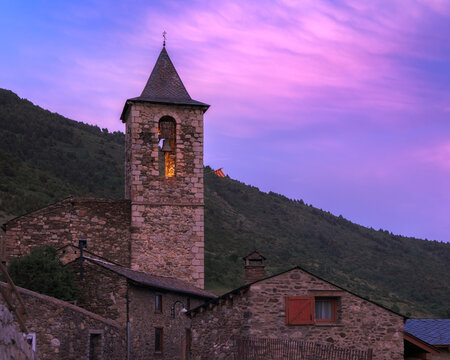 Explore the Beauty of the 11th-century Romanesque Church in Meranges, Catalonia