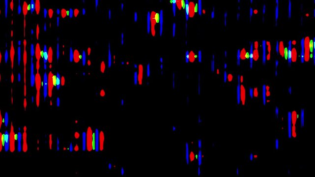 Cyberpunk Screen Distortion and Glitch Art