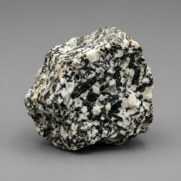 Raw diorite specimen with visible mineral grains for luxury product mockup and ecommerce banner