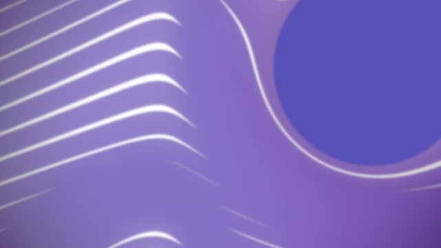 Illustrazione animata ad uso sfondo con elementi geometrici astratti e surreali in lento e fluido movimento