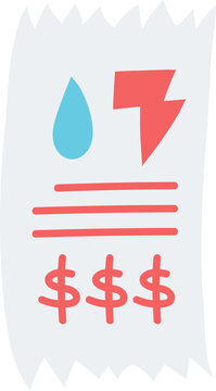 untility flat style illustration