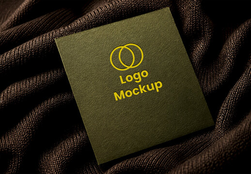 Gold Foil Emboss Logo & Text Effect