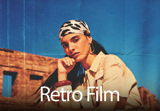 Retro Film Photo Effect