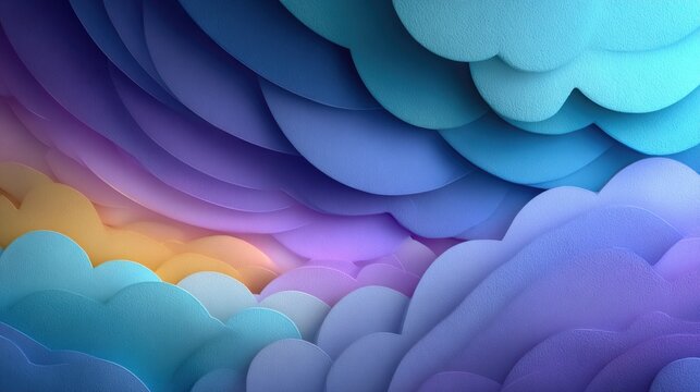 Vibrant abstract gradient background with layered motion curves, cloud computing transformation theme --ar 16:9 --raw --stylize 300 --v 7 Job ID: 5ec7f87e-9604-470e-a720-5e2249edcbbb