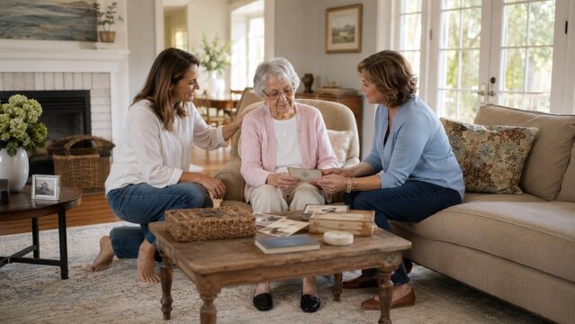 Senior Man with Alzheimer Practicing Cognitive Therapy