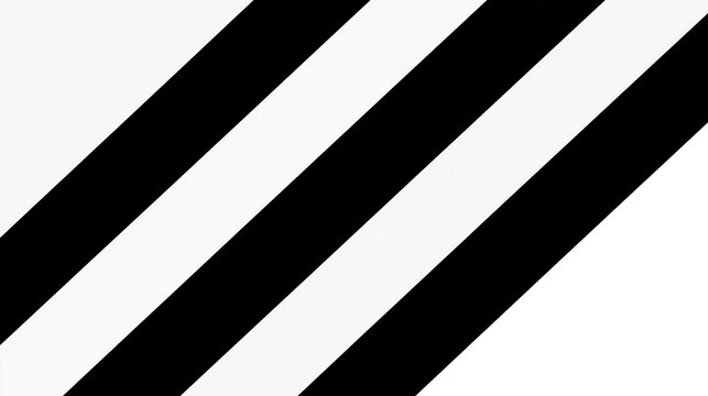 Elegent photo of Abstract background featuring bold diagonal black stripes isolated on white background. This minimalist pattern is ideal for modern graphic design and branding projects.